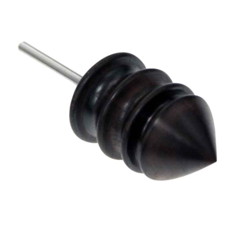 Leather Tool Edge Electric Polishing Slicker Flat Pointed Head Sandalwood Leathers Craft DIY Tools Tip Burnisher, S, L, Set（with S,L）
