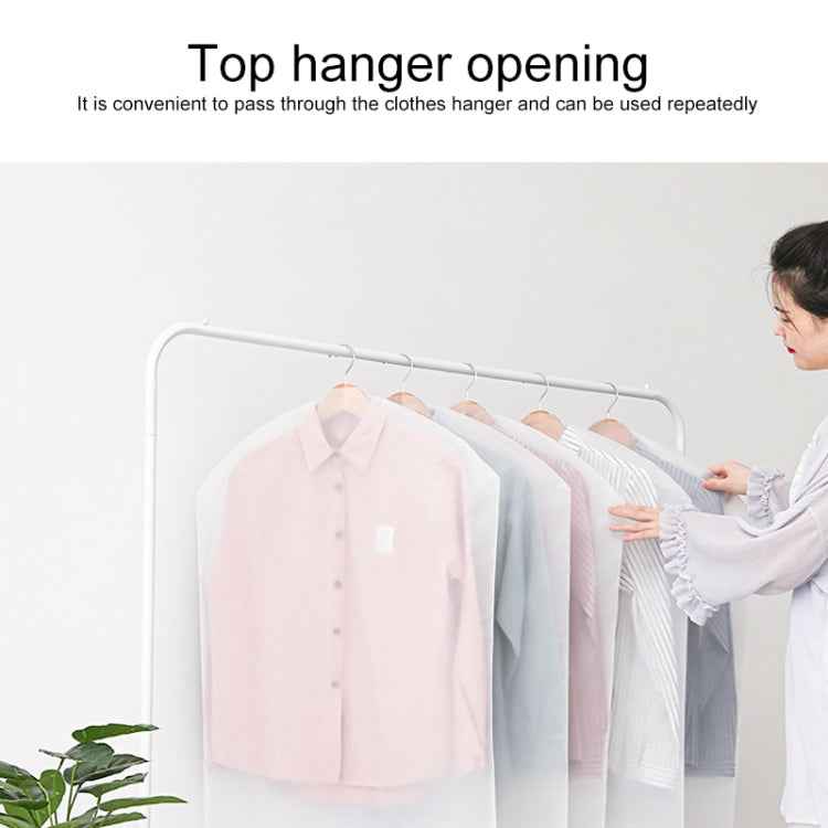 100 PCS Disposable Transparent Clothes Dust Bag Dust Cover, 55x80cm PP 4 Wires, 60x90cm PP 4 Wires, 60x100cm PP 4 Wires, 55x80cm Thicken PE 6 Wires, 60x90cm Thicken PE 6 Wires, 60x100cm Thicken PE 6 Wires, 60x110cm PP 4 Wires, 60x110cm Thicken PE 6 Wir...