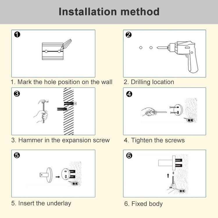 Stainless Steel Towel Bar Rotating Towel Rack Bathroom Kitchen Wall-mounted Towel Polished Rack Holder, Brushed Two Poles, Brushed Three Poles, Brushed Four Poles, Brushed Five Poles, Black Brushed Four Poles, Black Brushed Five Poles