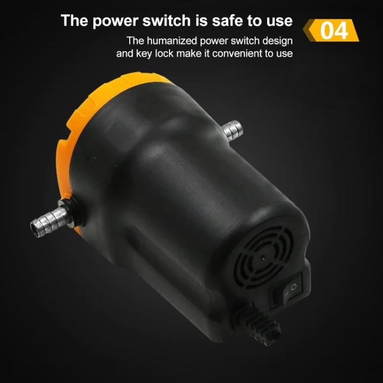 24V 60W Oil / Crude oil Fluid Sump Extractor Scavenge Exchange Transfer Pump Suction Transfer Pump + Tubes for Auto Car Boat Mot