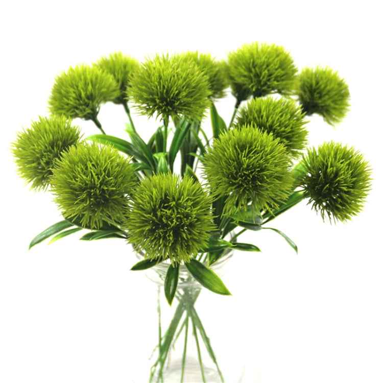 10 PCS Artificial Flowers Dandelion Plastic Flower Wedding Home Valentine Decoration