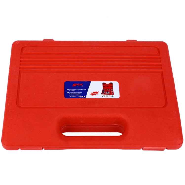 Universal Auto Car Precision Disc Brake Caliper Wind Back Tool Kit Brake Pad Brake Pump Brake Piston Car Repair Tool Kit, 12 In 1 Brake Air Pump