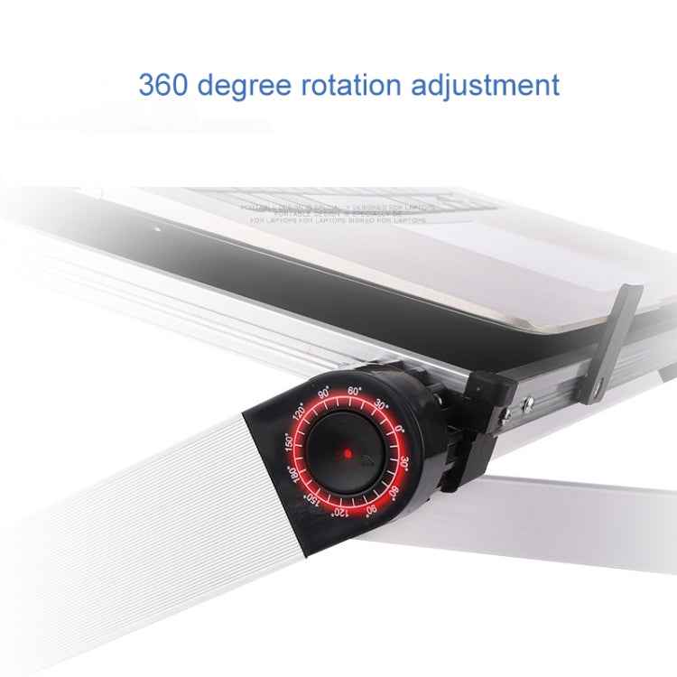 Universal 360 Degree Adjustment Folding Aluminum Alloy Laptop Stand