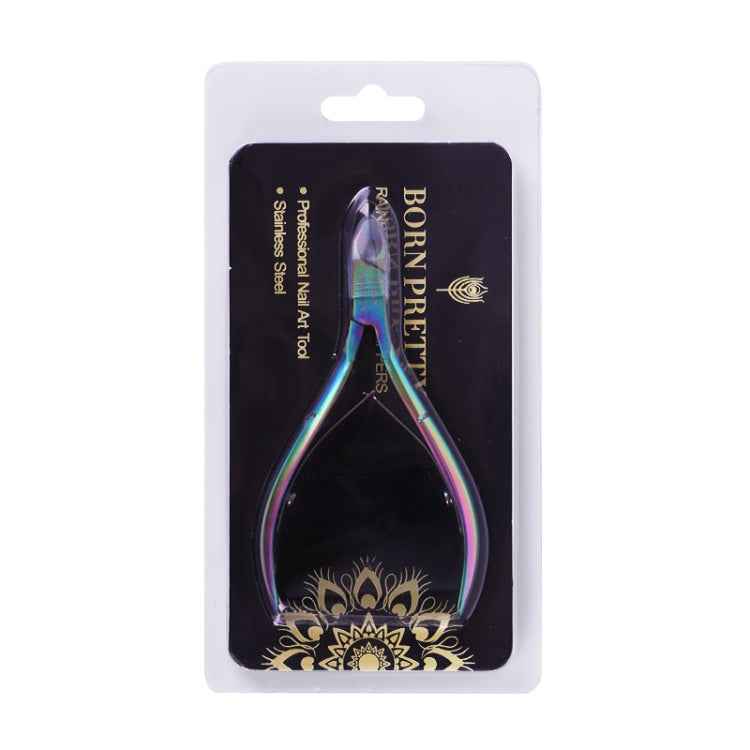 Nail Cuticle Nipper Cutter Rainbow Clipper Scissor Dead Skin Remover Trimming Manicure Nail Art Tool