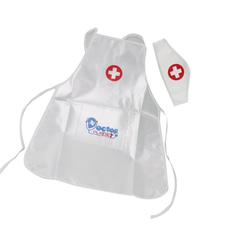 3 Sets Children Pretend Play Doctor Nurse Costume Performance Clothing Toy
