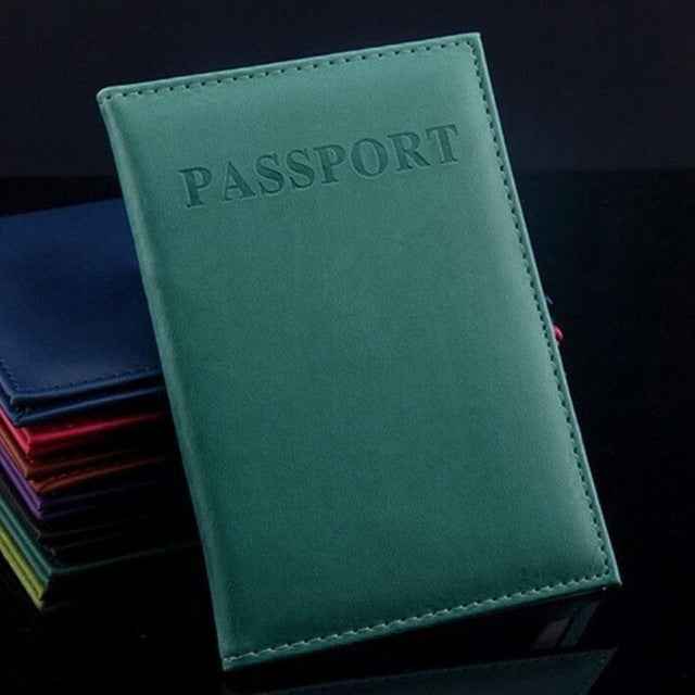 Artificial Leather Travel Passport Cover