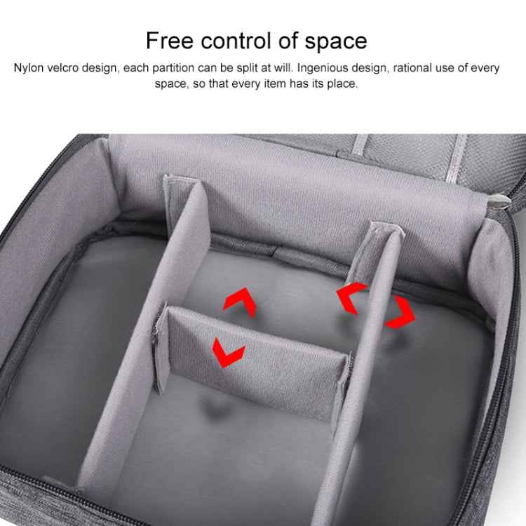 Digital Cable Bag Men Portable Travel Gadgets Pouch Power Cord Charger Headset Organizer