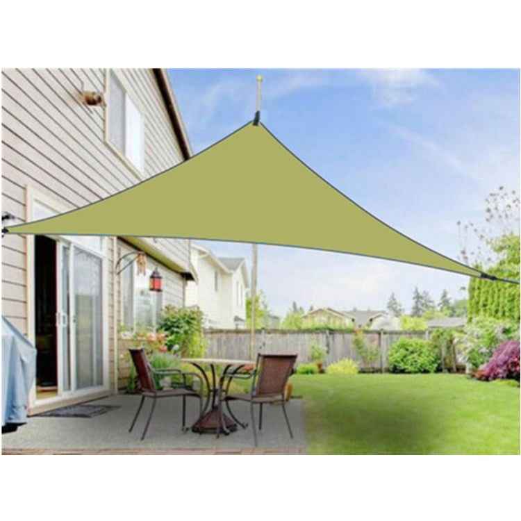 Outdoor Sunshade Triangle Sky Screen Simple Sun Protection Canopy, 3X3X3M, 4X4X4M, 6X6X6M