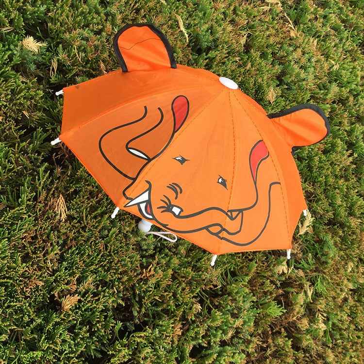 Cute Cartoon Children Umbrella Creative Long Handle Animal Umbrella