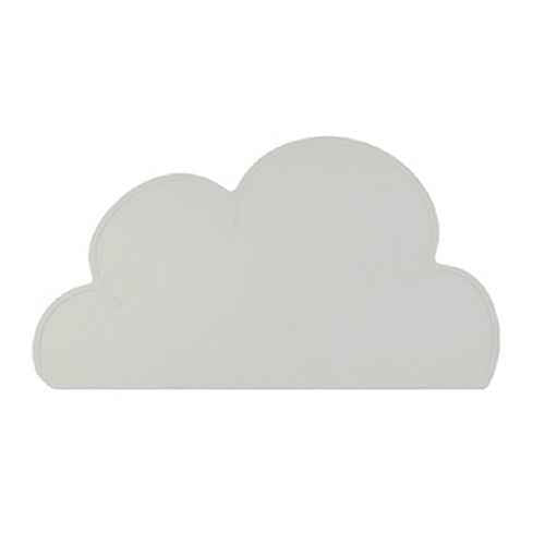 Children Cloud Silicone Placemat Waterproof Environmental Protection Student Table Mat, White, Black, Yellow, Blue, Green, Light Pink, Dark Gray, Light Blue, Light Green, Light Gray, Dark  Pink