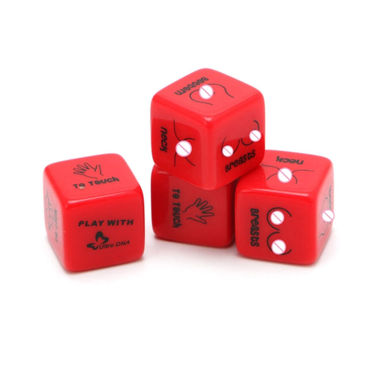 2 PCS Creative English Fun Dice Bar Family Party Game Tools