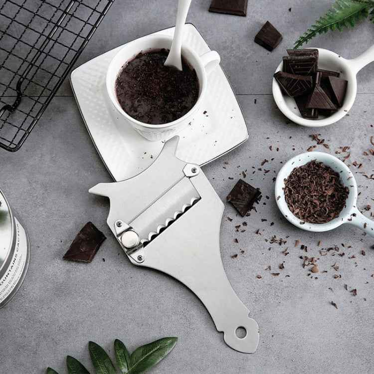 Fork-shaped Chocolate Planer Stainless Steel Truffle Slicer Cheese Grater