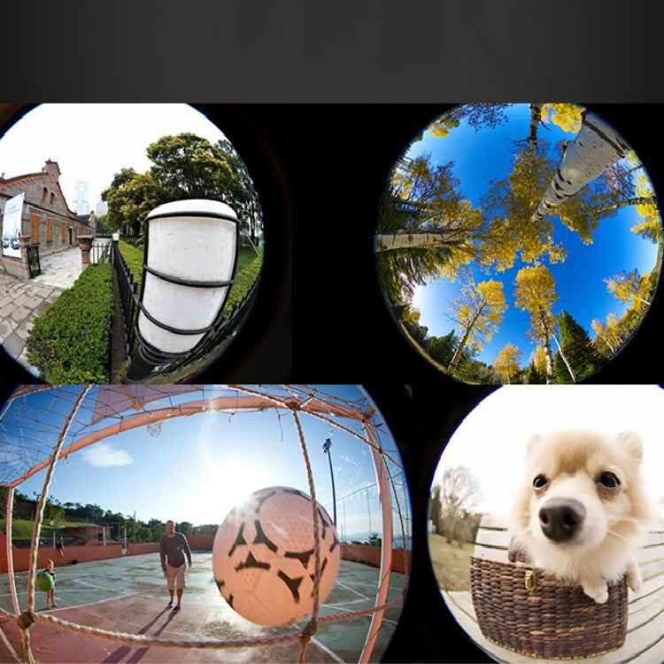 APEXEL APL-HB195 195 Degrees Fisheye Professional HD External Mobile Phone Universal Lens