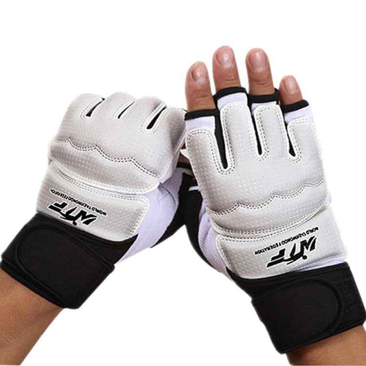 Half Fingers Adults Sandbag Training Boxing Gloves PU Leather Fitness Sparring Taekwondo Gloves, XS, S, M, L, XL, XXL