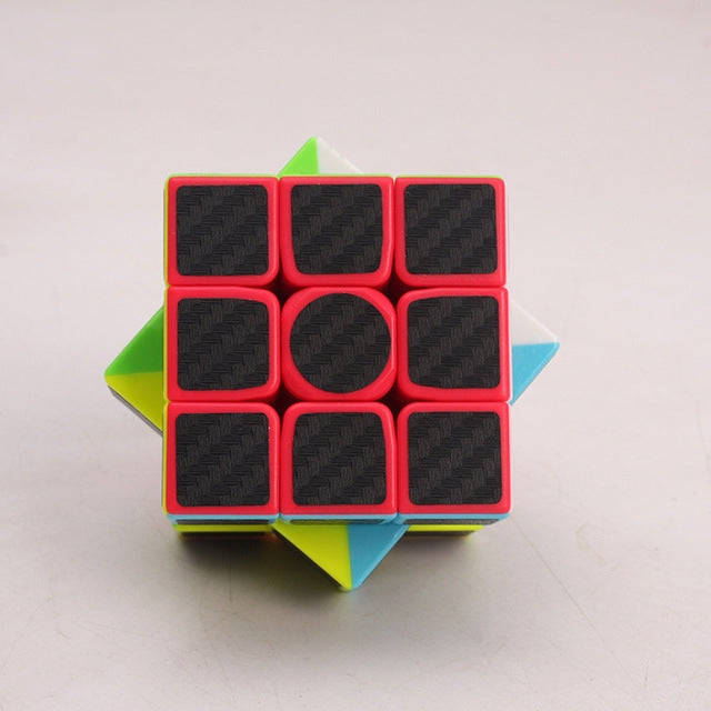 Carbon Fiber Membrane Third-order Magic Cube Children Educational Toys, Carbon Fiber Third-order Magic Cube