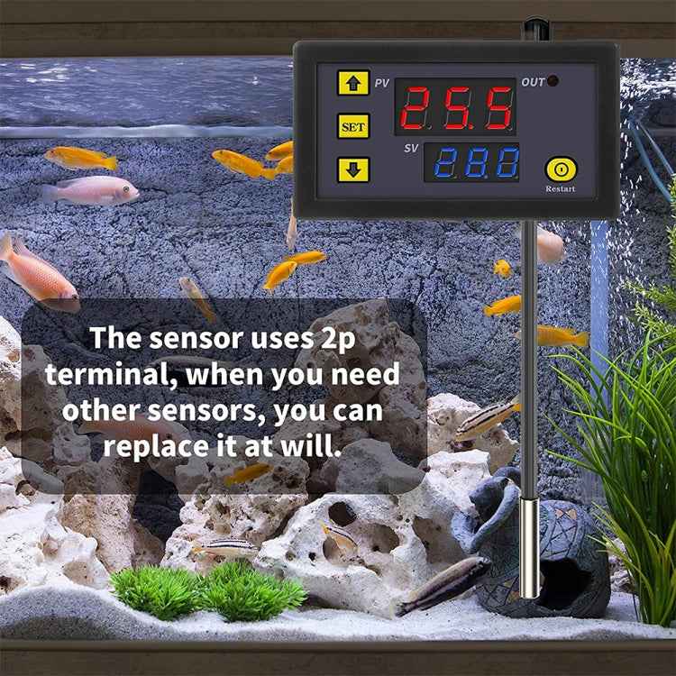 High-precision Microcomputer Intelligent Digital Display Switch Thermostat, 5V Power Supply, 12V Power Supply, 24V Power Supply