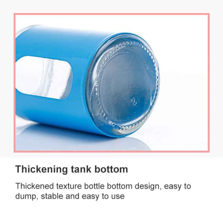 Stainless Steel Lid Glass Seasoning Jar Kitchen Supplies