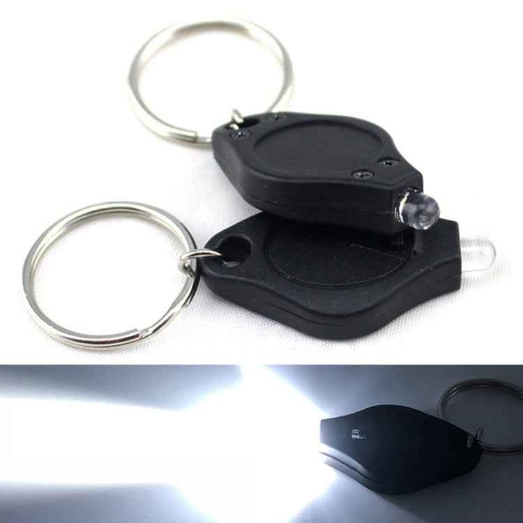 2 PCS Mini Pocket Keychain Flashlight Micro LED Squeeze Light Outdoor Camping Ultra Bright Emergency Key Ring Light Torch Lamp