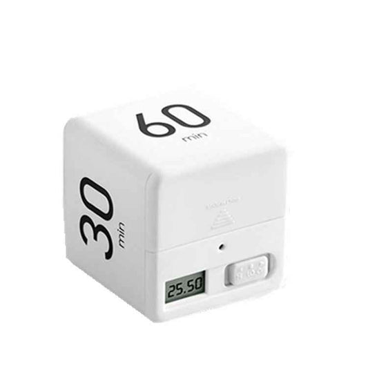 LED Magic Cube Time Manager Kitchen Timer, 1-3-5-10, 15-20-30-60