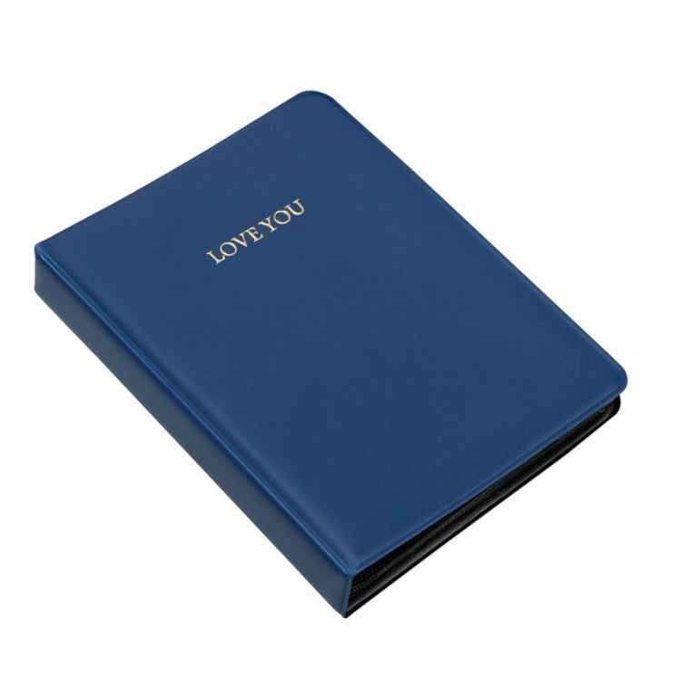 LOVEYOU Words Cover Standard Mini Photo Album Book, 3 inch 64 Sheets, 5 inch 32 Sheets
