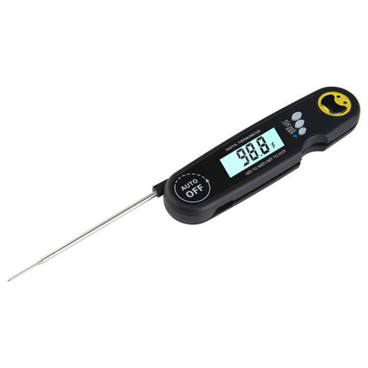 Foldable Probe Waterproof Food Thermometer Kitchen Barbecue Fast Temperature Measurement Digital Display Electronic Thermometer