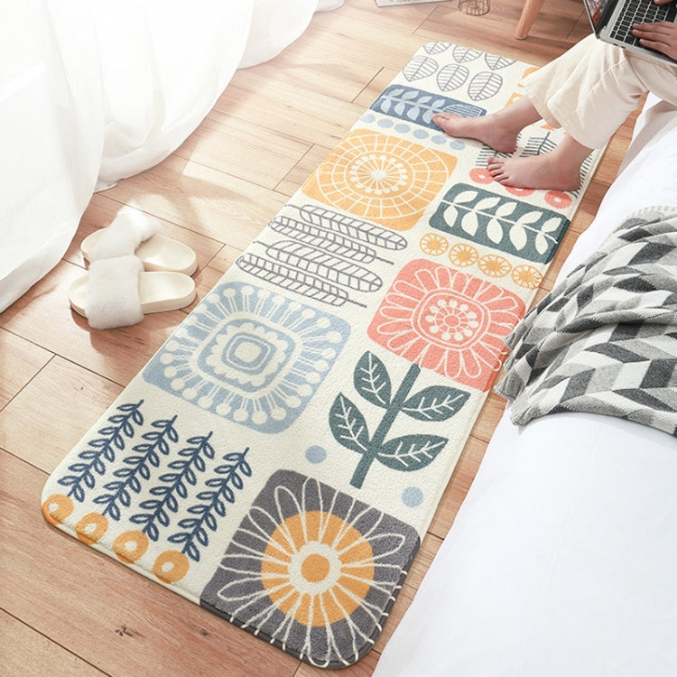 Home Bedroom Carpet Strip Room Bedside Lamb Cashmere Non-slip Mat, 40×120 cm, 60×160 cm, 60×180 cm