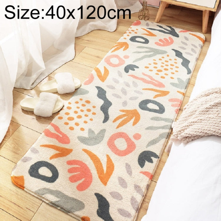 Home Bedroom Carpet Strip Room Bedside Lamb Cashmere Non-slip Mat, 40×120 cm, 60×160 cm, 60×180 cm
