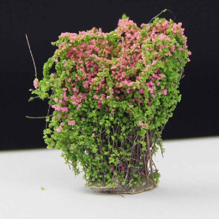 Artificial Handmade Model Material Sand Table Building Bush Flower Finished Flower