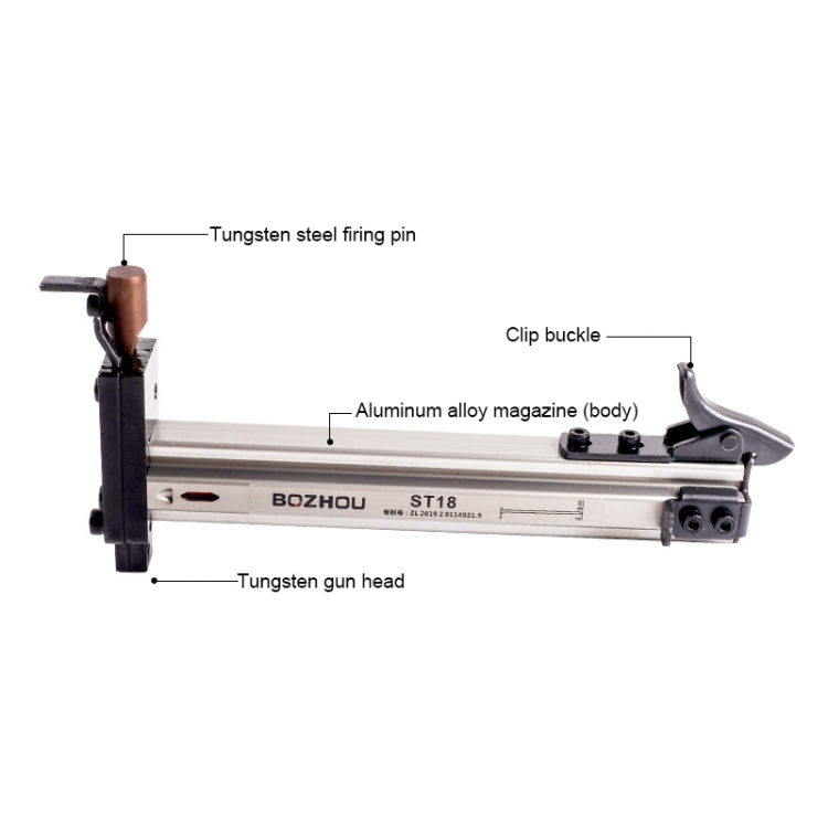 Bozhou ST18 Manual Steel Nail Gun, Steel Nail Gun