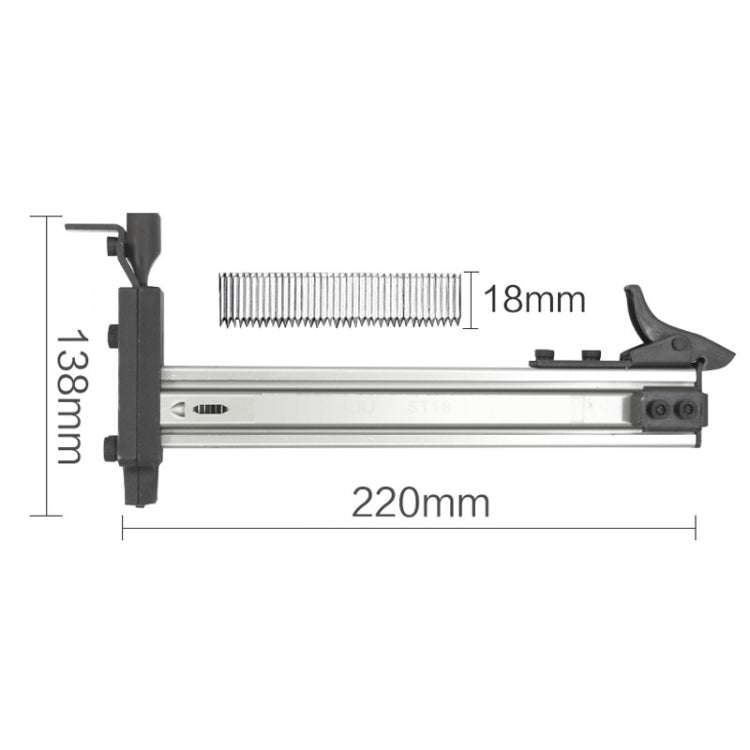 Bozhou ST18 Manual Steel Nail Gun, Steel Nail Gun