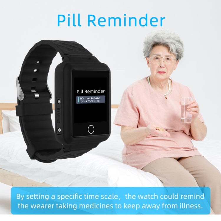 REACHFAR RF-V46-A GPS Smart Tracker WatchBand, Support SOS / Camera / Health Management / 4G LTE / Blood Pressure / Heart Rate, For Asia / Europe / Africa / Australia