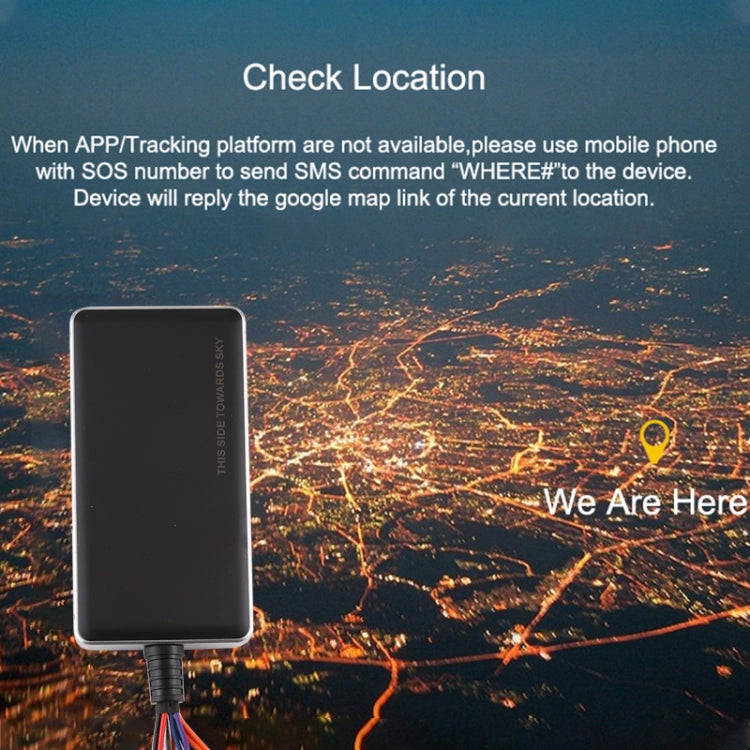 GT06N Car Truck Vehicle Tracking GSM / GPS Tracker, GT06N