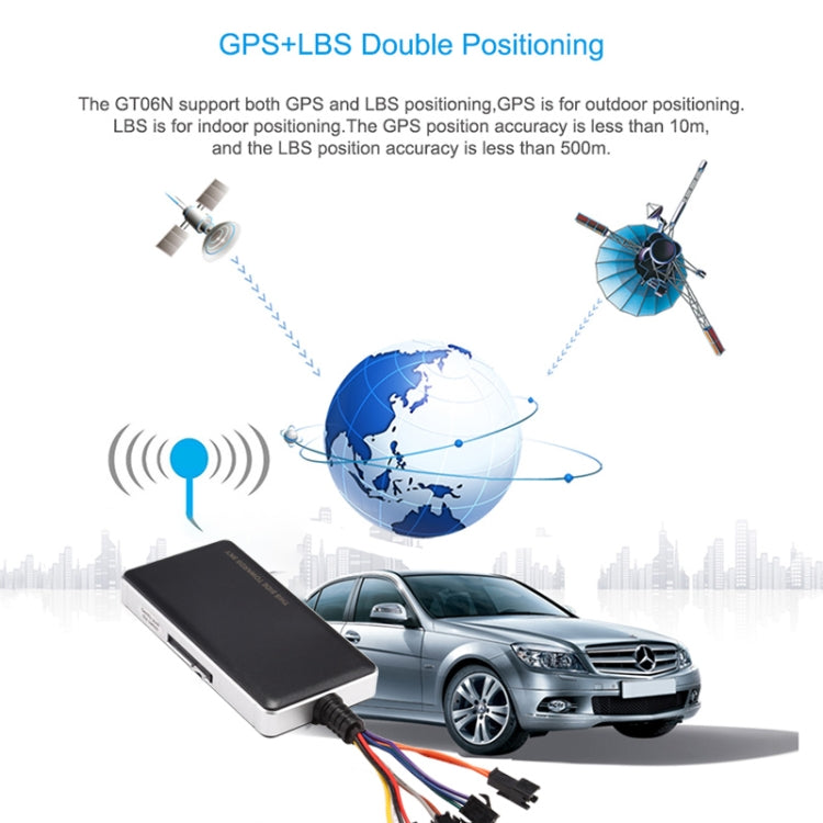 GT06N Car Truck Vehicle Tracking GSM / GPS Tracker, GT06N