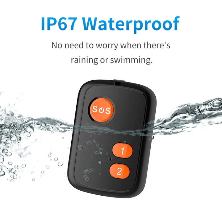 V51 A Style IP67 Waterproof 4G LTE 3G 2G GSM Elderly SOS Button Emergency Alarm GPS Tracker For Asia/Europe/Africa/Australia