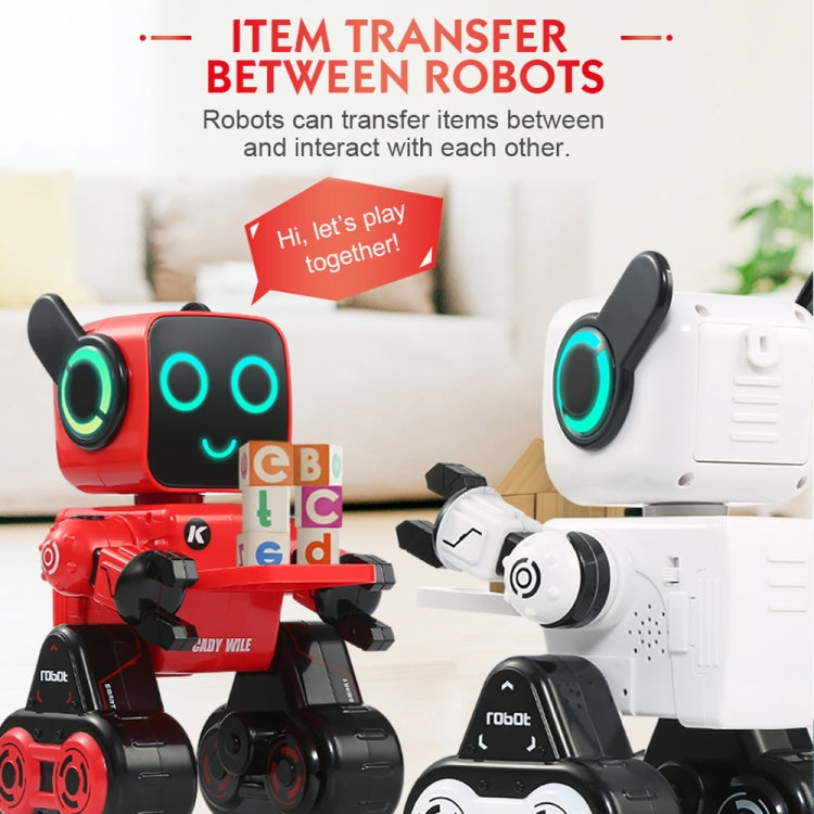 JJR/C R4 Cady Wile 2.4GHz Intelligent Remote Control Robo-advisor Money Management Robots Toy with Colorful LED Light, Remote Control Distance: 15m, Age Range: 8 Years Old Above