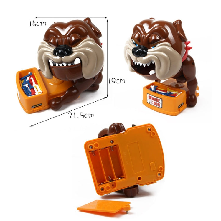 Tricky Funny Toy Family Game Bone Stealing Hand Biting Bad Dog