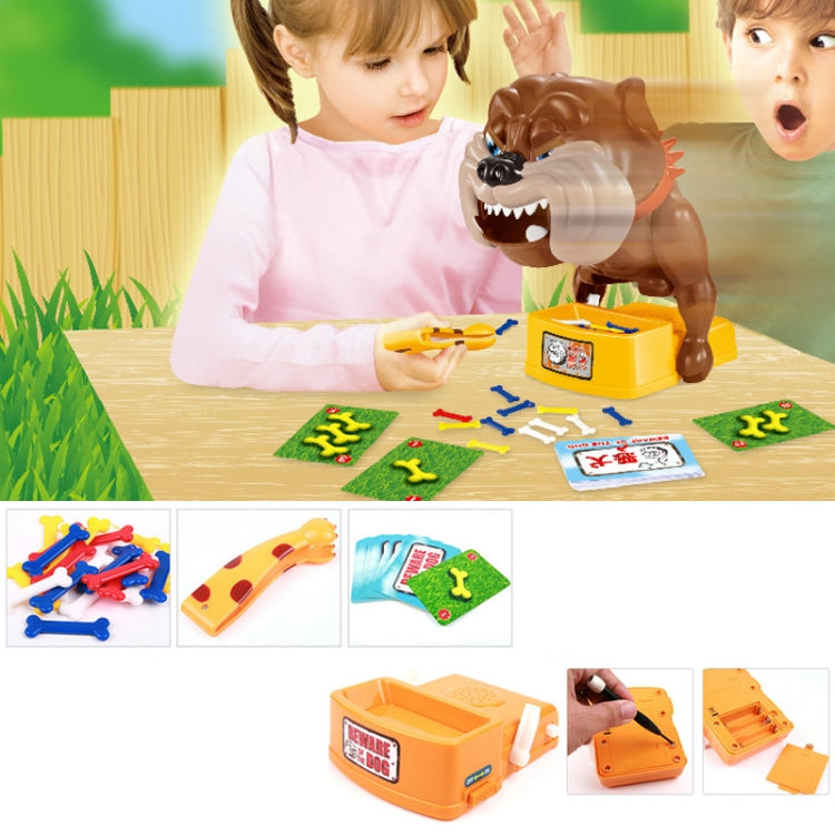 Tricky Funny Toy Family Game Bone Stealing Hand Biting Bad Dog