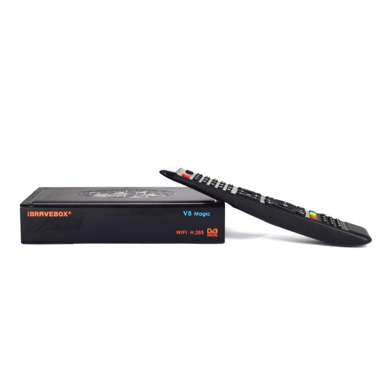 iBRAVEBOX V8 MAGIC Digital Satellite Signal Finder Meter, Support H.265+DVB-S/S2 & IPTV