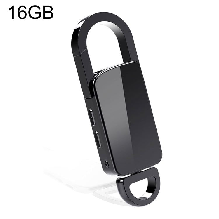 S20 16GB Keychain HD Noise Reduction Portable Recording Pen, 16GB