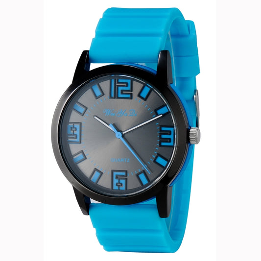 WeiYaQi 891 Fashion Wrist Watch with Silicagel Watch Band