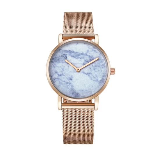 CAGARNY 6812 Round Dial Alloy Gold Case Fashion Women Watch Quartz Watches with Stainless Steel Band, WA0727A, WA0727C, WA0727D