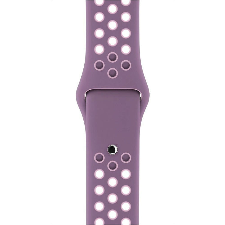 For Apple Watch Ultra 49mm&Watch Ultra 2 49mm / Series 10 46mm / 9&8&7 45mm / SE 3&SE 2&6&SE&5&4 44mm / 3&2&1 42mm Fashionable Classical Silicone Sport Watch Band(Grey Yellow)