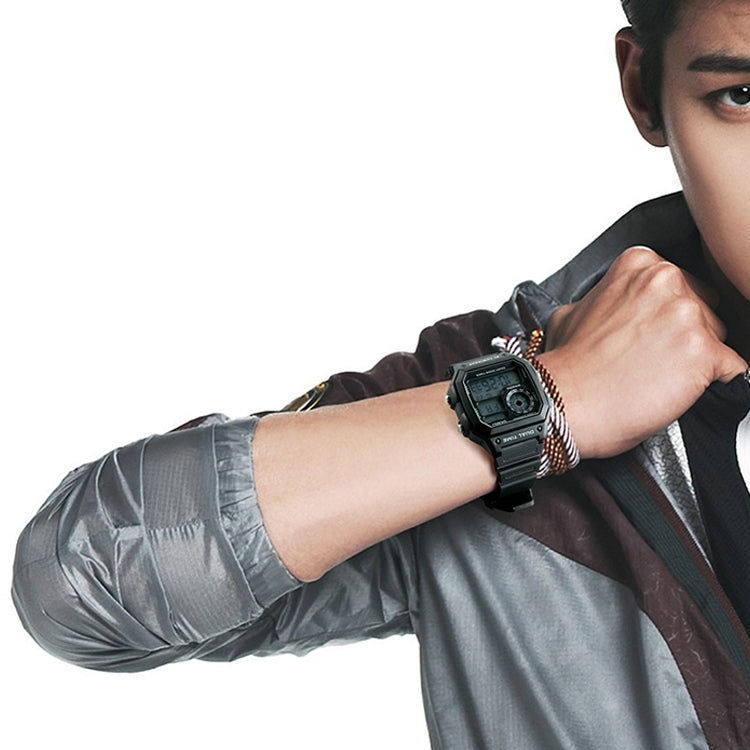 SKMEI 1299 Multifunctional Outdoor Sports Noctilucent Waterproof Digital Display Wrist Watch, 1299(Army Green), 1299(Black), 1299(Blue), 1299(Red)