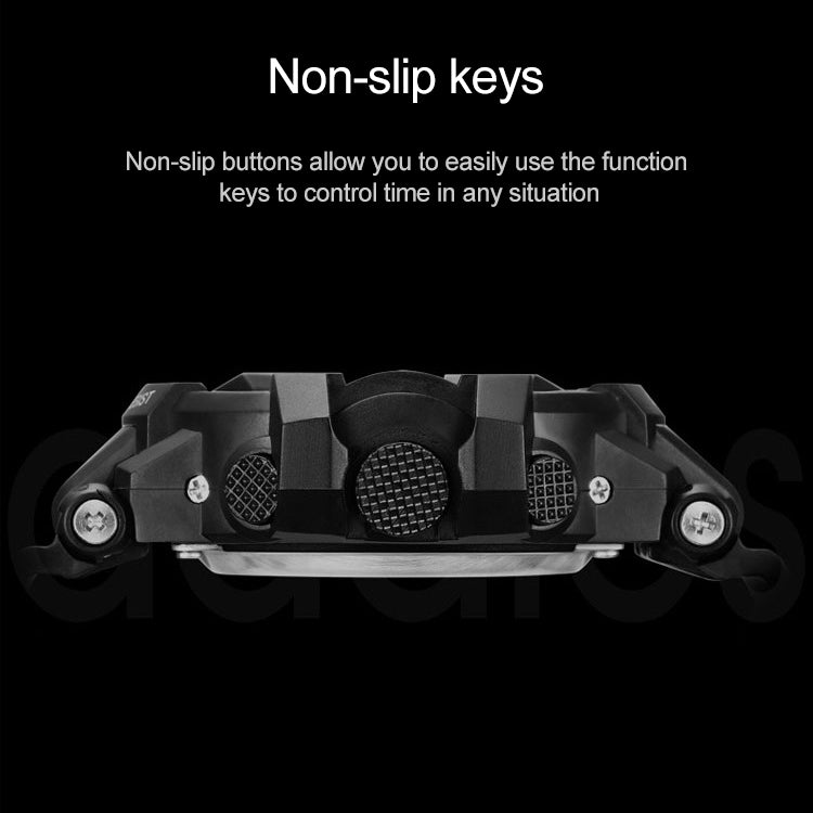 addies MY-1901 Luminous Three-window LED Outdoor Sports Multi-function Electronic Watch for Men, Support Calendar / Alarm Clock / Timer / Talking