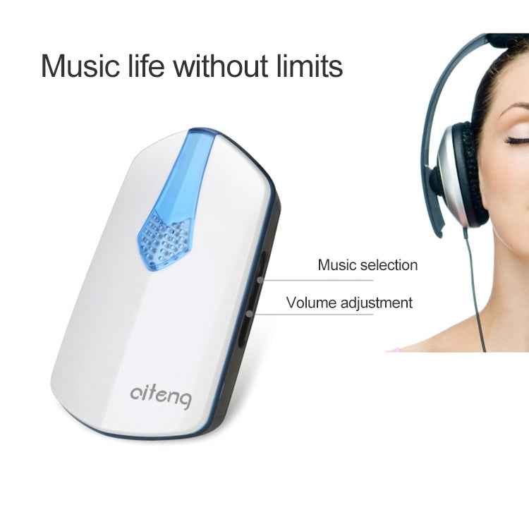 AITENG V026J Wireless Batteryless WIFI Doorbell, EU Plug