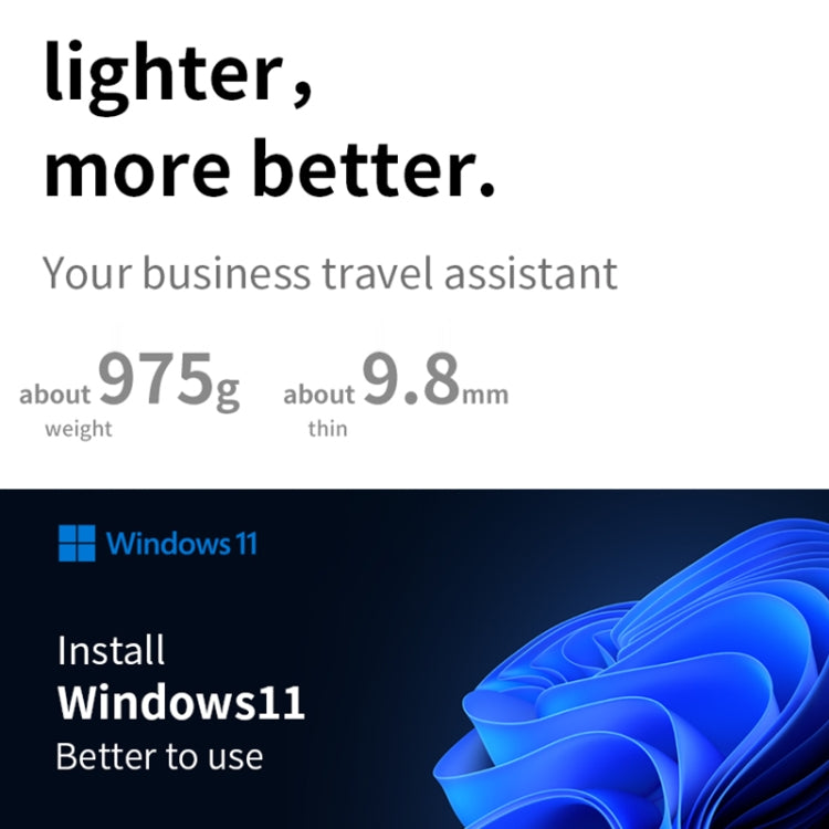 Windows 11 Intel Pentium Gold 8505, Turbo Max 4.4GHz, with Keyboard, Support Wi-Fi6 & BT