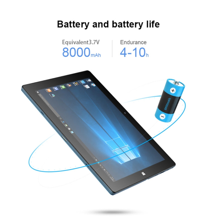 Windows 10 System, Intel Gemini Lake N4120 Quad Core up to 2.6GHz, with Keyboard & Stylus Pen, Support Dual Band WiFi & Bluetooth & TF Card & HDMI, US Plug