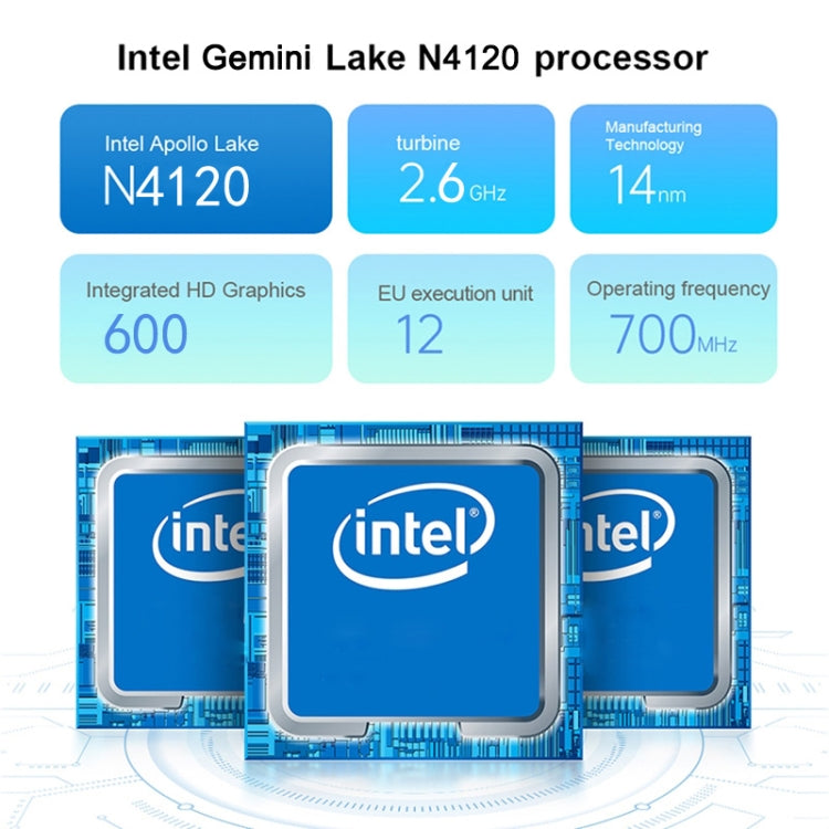 Windows 10 System, Intel Gemini Lake N4120 Quad Core up to 2.6GHz, with Keyboard & Stylus Pen, Support Dual Band WiFi & Bluetooth & TF Card & HDMI, US Plug