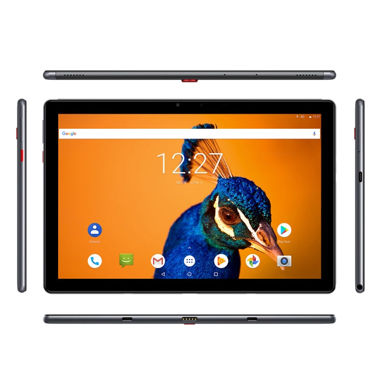 Android 10.0, Helio MT6771V Octa Core up to 2.0GHz, Support Dual SIM & OTG & Bluetooth & Dual Band WiFi, EU Plug (Black+Grey)