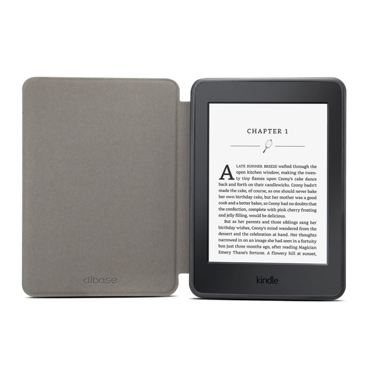 Van Gogh Oil Painting Pattern Horizontal Flip PU + TPU Leather Protective Case for Amazon Kindle Paperwhite 4 (2018), with Sleep & Wake-up Function